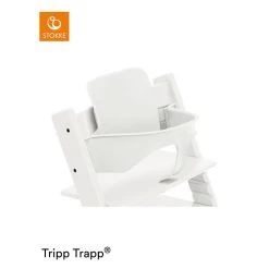 Baby Set™ Tripp Trapp® + Patin Blanc De Stokke®