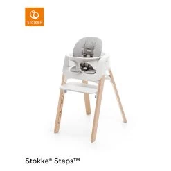 Chaise Steps™ Blanc / Naturel De Stokke® 8 Chaise Steps™ Blanc / Naturel De Stokke® -Bébés Produits Magasin 01005642 3