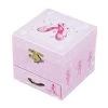 Coffret Musique Cube Chausson Rose De Trousselier