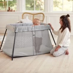 Lit Parapluie Light Argent De BabyBjörn -Bébés Produits Magasin 01012203 8