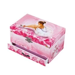 Boîte à Bijoux Musicale Ballerine Rose De Trousselier