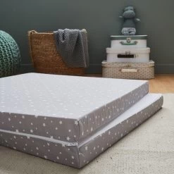 Matelas De Voyage Imprimé Etoile 60 X 120 Cm De P'tit Lit -Bébés Produits Magasin 01063063 4