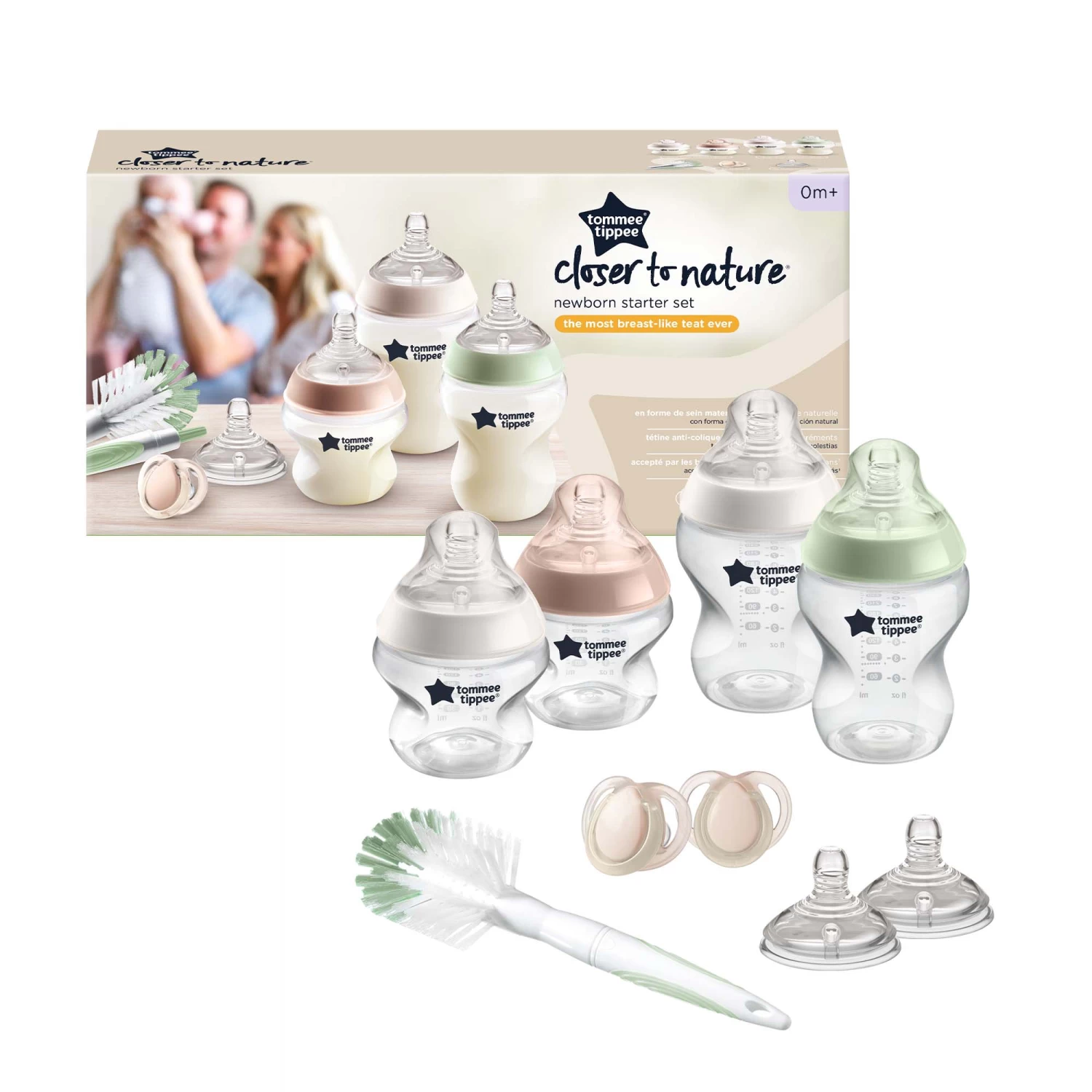 Kit Naissance 0m+ Transparent De Tommee Tippee 2 Kit Naissance 0m+ Transparent De Tommee Tippee – Image 2