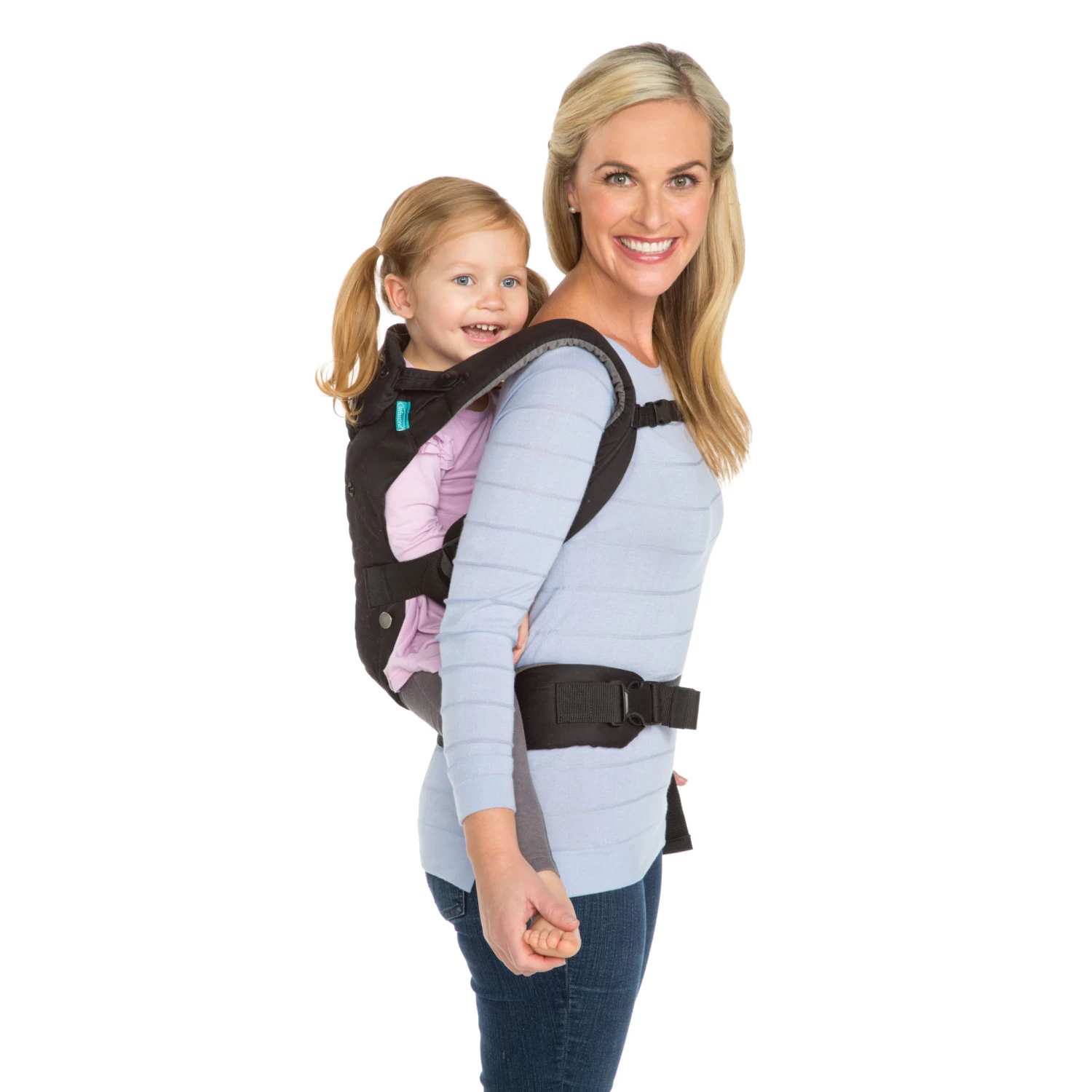 Porte Bébé Customizable Noir De Infantino 2 Porte Bébé Customizable Noir De Infantino – Image 2