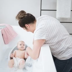 Transat De Bain Gris De Angelcare -Bébés Produits Magasin 01083040 7