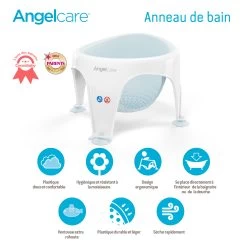 Anneau De Bain Gris De Angelcare -Bébés Produits Magasin 01083044 7