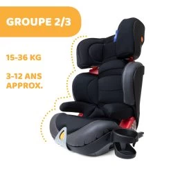 Siège Auto Oasys Evo 2-3 Fix Plus Jet Black De Chicco 11 Siège Auto Oasys Evo 2-3 Fix Plus Jet Black De Chicco -Bébés Produits Magasin 01090361 3