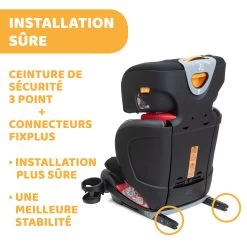 Siège Auto Oasys Evo 2-3 Fix Plus Jet Black De Chicco 12 Siège Auto Oasys Evo 2-3 Fix Plus Jet Black De Chicco -Bébés Produits Magasin 01090361 4