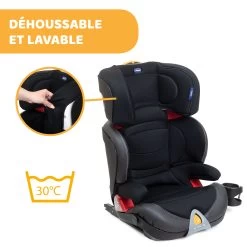 Siège Auto Oasys Evo 2-3 Fix Plus Jet Black De Chicco 17 Siège Auto Oasys Evo 2-3 Fix Plus Jet Black De Chicco -Bébés Produits Magasin 01090361 9