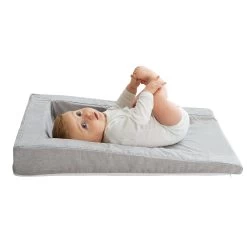 Matelas à Langer Douillet 2en1 Gris Chiné De Candide -Bébés Produits Magasin 01094336 7