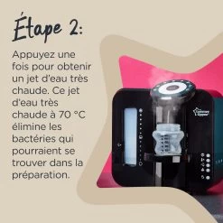 Préparateur-Chauffe Biberons Perfect Prep Noir De Tommee Tippee -Bébés Produits Magasin 01098254 6