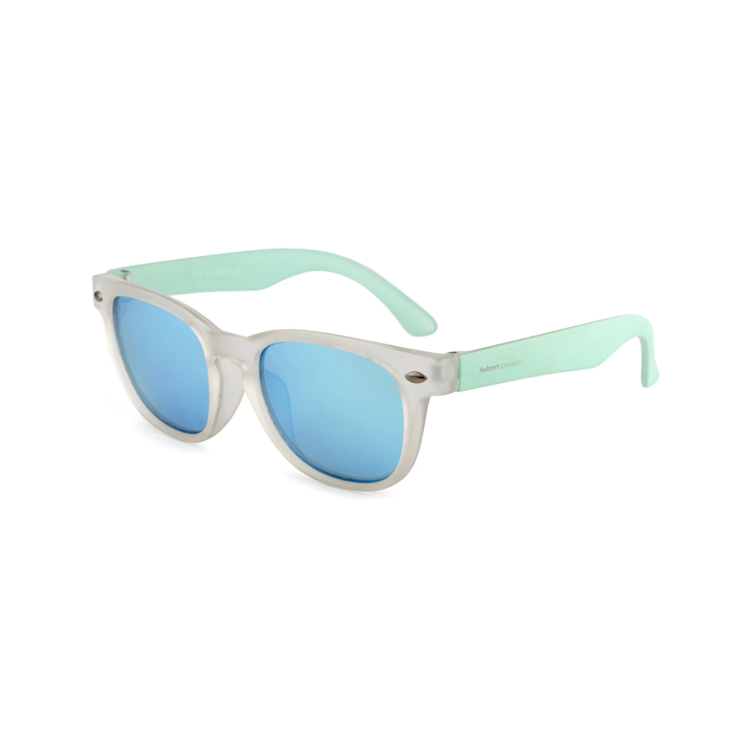 Lunettes De Soleil Kid Trendy Bleu / Blanc De Aubert Concept 1 Lunettes De Soleil Kid Trendy Bleu / Blanc De Aubert Concept