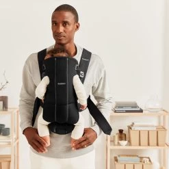 Porte-bébé Mini Noir Coton De BabyBjörn -Bébés Produits Magasin 01102885 6