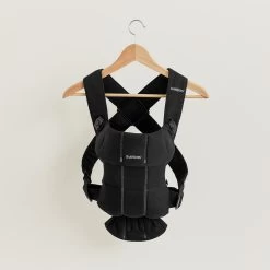 Porte-bébé Mini Noir Coton De BabyBjörn -Bébés Produits Magasin 01102885 8