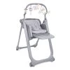 Chaise Haute Polly Magic Relax 4 Roues Graphite De Chicco