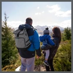 Sac à Dos à Langer Le Sancy Smokey De Babymoov -Bébés Produits Magasin 01109376 7