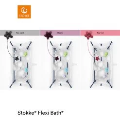 Baignoire Flexi Bath™ Bouchon Thermique Transparent/bleu De Stokke® -Bébés Produits Magasin 01112471 4