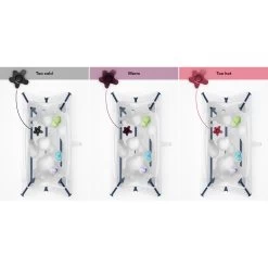 Baignoire Flexi Bath™ Bouchon Thermique Blanc/aqua De Stokke® -Bébés Produits Magasin 01112472 4