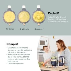Nutribaby(+) XL Robot Multifonctions Bébé Grande Capacité De Babymoov -Bébés Produits Magasin 01112525 5