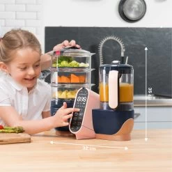Nutribaby(+) XL Robot Multifonctions Bébé Grande Capacité De Babymoov -Bébés Produits Magasin 01112525 7