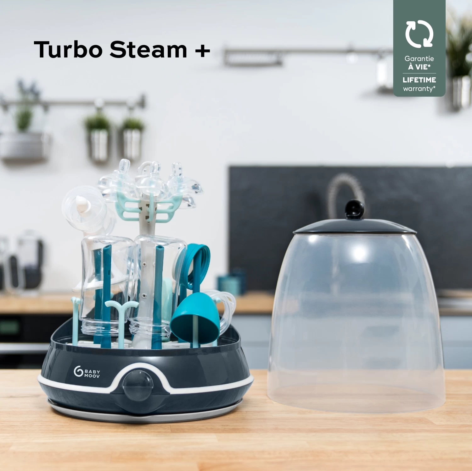 Stérilisateur Turbo Steam (+) 2-en-1 De Babymoov 2 Stérilisateur Turbo Steam (+) 2-en-1 De Babymoov – Image 2