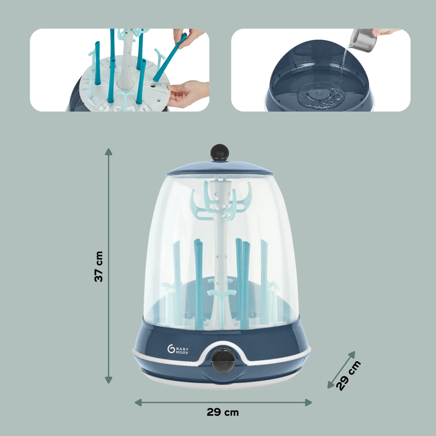 Stérilisateur Turbo Steam (+) 2-en-1 De Babymoov 6 Stérilisateur Turbo Steam (+) 2-en-1 De Babymoov – Image 6