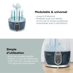 Stérilisateur Turbo Pure - Sèche-Biberons De Babymoov -Bébés Produits Magasin 01112534 5