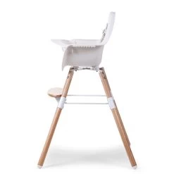 Chaise Haute Evolu 2 + Arceau Naturel/Blanc De Childhome 12 Chaise Haute Evolu 2 + Arceau Naturel/Blanc De Childhome -Bébés Produits Magasin 01115616 3