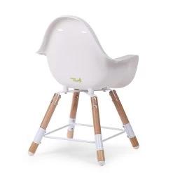Chaise Haute Evolu 2 + Arceau Naturel/Blanc De Childhome 17 Chaise Haute Evolu 2 + Arceau Naturel/Blanc De Childhome -Bébés Produits Magasin 01115616 8