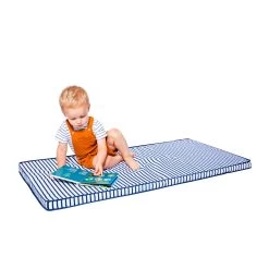 Tapis/Matelas De Sol Blue Stripes De Babytolove -Bébés Produits Magasin 01115886 5