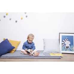 Tapis/Matelas De Sol Blue Stripes De Babytolove -Bébés Produits Magasin 01115886 6