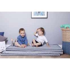 Tapis/Matelas De Sol Blue Stripes De Babytolove -Bébés Produits Magasin 01115886 7