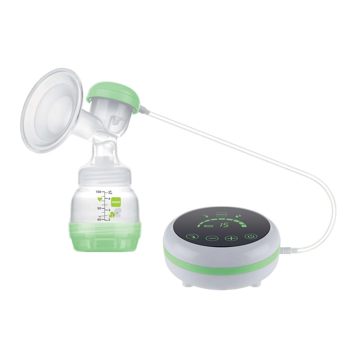 Tire-lait 2 En 1 électrique Et Manuel Blanc/vert De Mam 2 Tire-lait 2 En 1 électrique Et Manuel Blanc/vert De Mam – Image 2