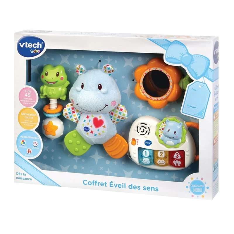 Coffret Naissance éveil Des Sens Bleu De Vtech 1 Coffret Naissance éveil Des Sens Bleu De Vtech