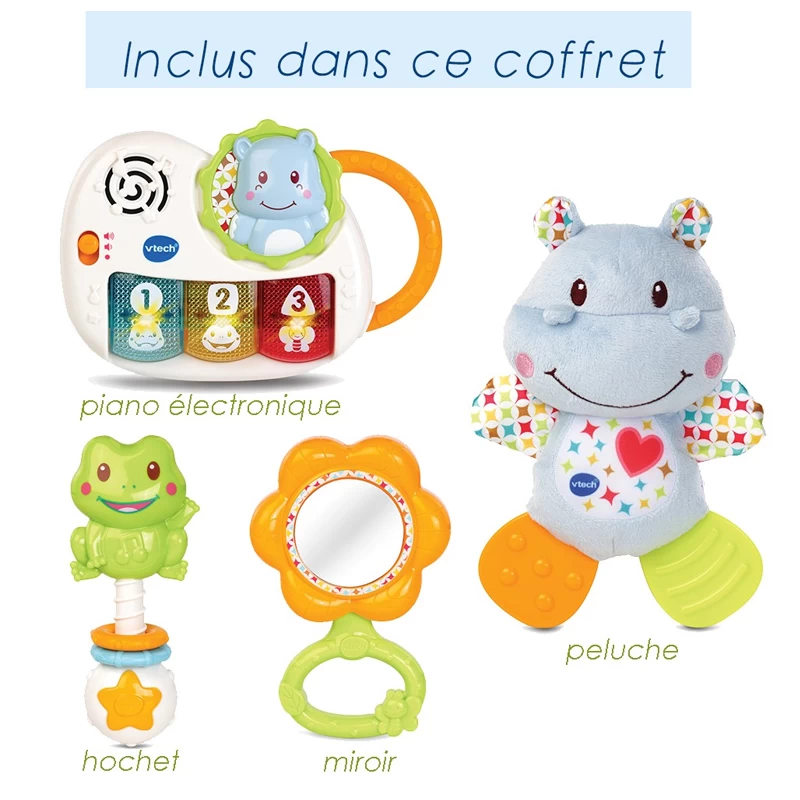 Coffret Naissance éveil Des Sens Bleu De Vtech 2 Coffret Naissance éveil Des Sens Bleu De Vtech – Image 2