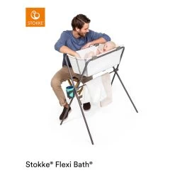 Baignoire Flexi Bath™ XL Blanche De Stokke® -Bébés Produits Magasin 01125188 8