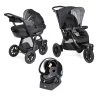 Poussette Trio Activ3 Top Dark Jet Black De Chicco