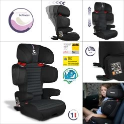 Renofix Groupe 2/3 Isofix Inclinable Softness® Carbon De Renolux -Bébés Produits Magasin 01129888 5