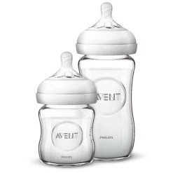 Kit Biberon Natural Verre Transparent De Philips AVENT