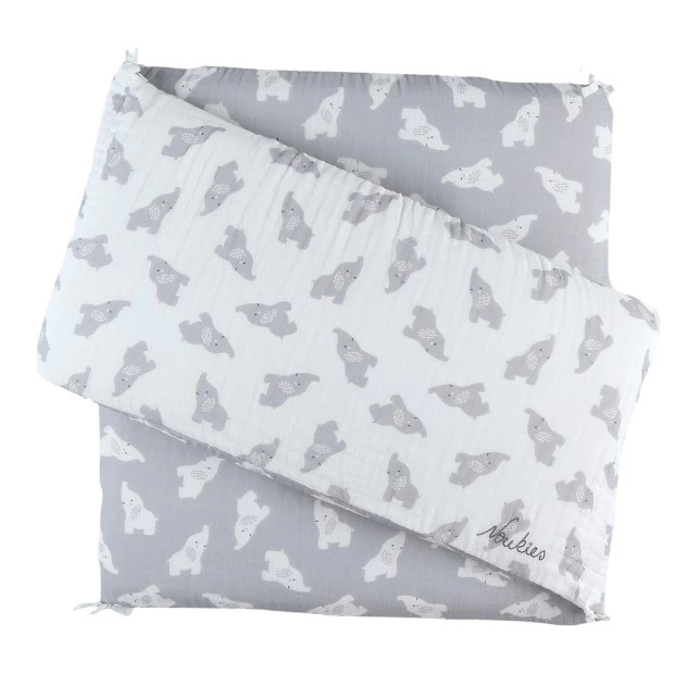 Mix & Match Tour De Lit Respirant Éléphants De Noukies 3 Mix & Match Tour De Lit Respirant Éléphants De Noukies – Image 3