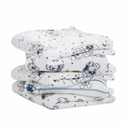 Lot De 5 Langes Musy 60x60 Mickey De Aden + Anais Essentials