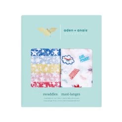 Lot De 2 Maxi Langes Wonder Woman De Aden + Anais Essentials -Bébés Produits Magasin 01136058 4