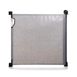 Barrière De Sécurité Rétractable 0-140 Cm Gris De Dreambaby