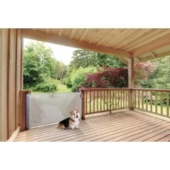 Barrière De Sécurité Rétractable 0-140 Cm Gris De Dreambaby -Bébés Produits Magasin 01140819 5