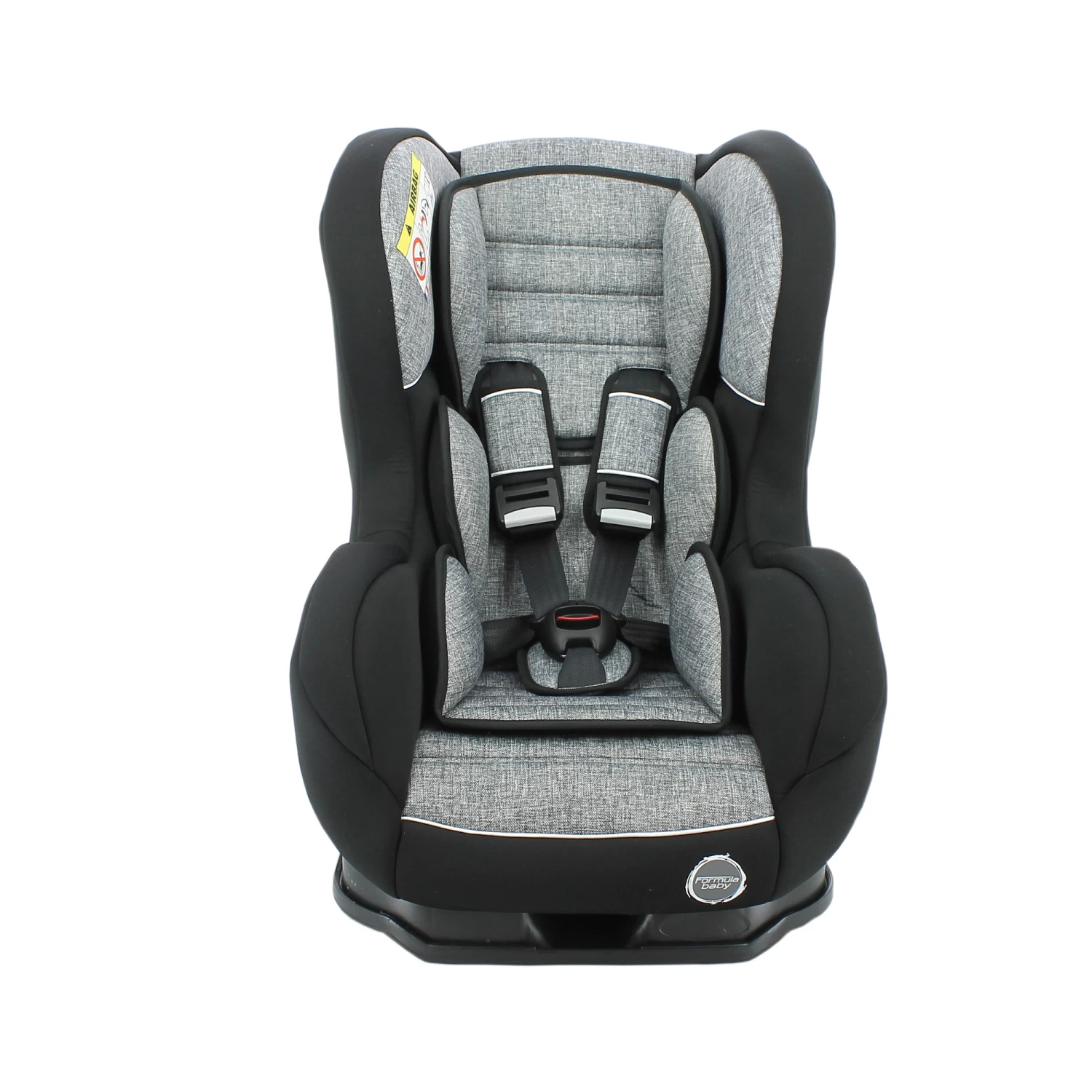 Siège Auto Cosmo Luxe + Base Inclinable Chiné Gris De Formula Baby 1 Siège Auto Cosmo Luxe + Base Inclinable Chiné Gris De Formula Baby