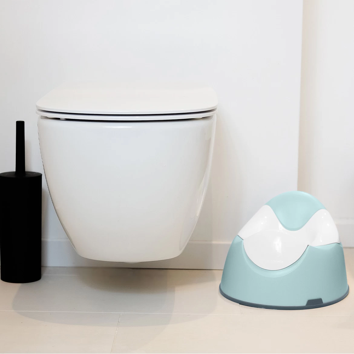 Beaba Pot Ergonomique Green Blue De Béaba 3 Beaba Pot Ergonomique Green Blue De Béaba – Image 3