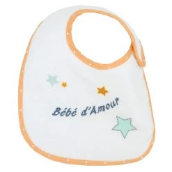 Lot De 7 Bavoirs Naissance Baby Love Garçon De Trois Kilos Sept -Bébés Produits Magasin 01141144 6