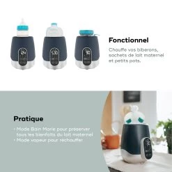 Chauffe-biberon Nutri Smart Bleu De Babymoov -Bébés Produits Magasin 01141259 4