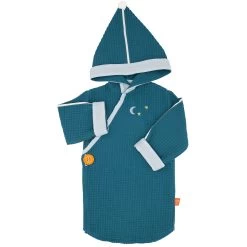 Kimono Nid D'abeille Pétrole 12 Mois + De L'Oiseau Bateau