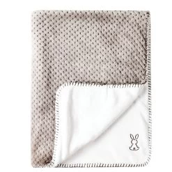 Lapidou Couverture Pineapple Gris/Blanc De Nattou